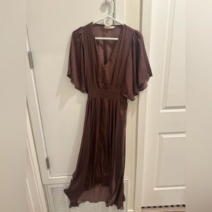 Chic Brown Women's Dress